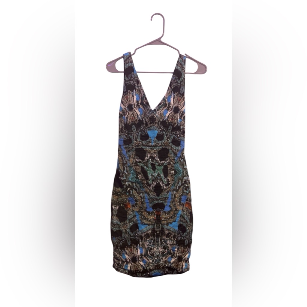 Nicole Miller Ruched Mini Dress Size 4